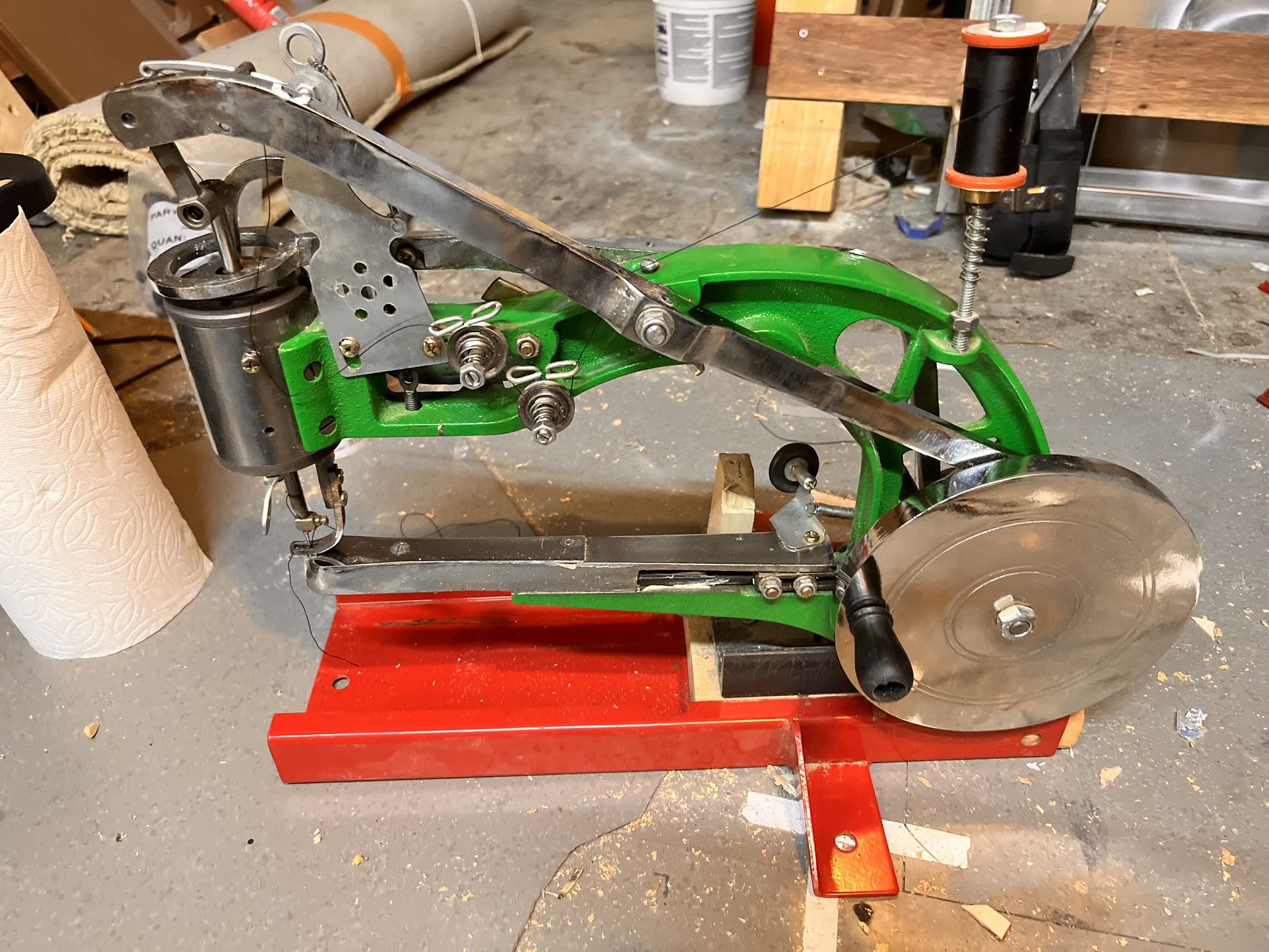 leather stitching machine
