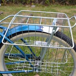 Twin Rear Basket For Bike  
