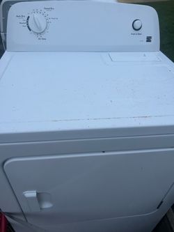 Maytag washer and dryer