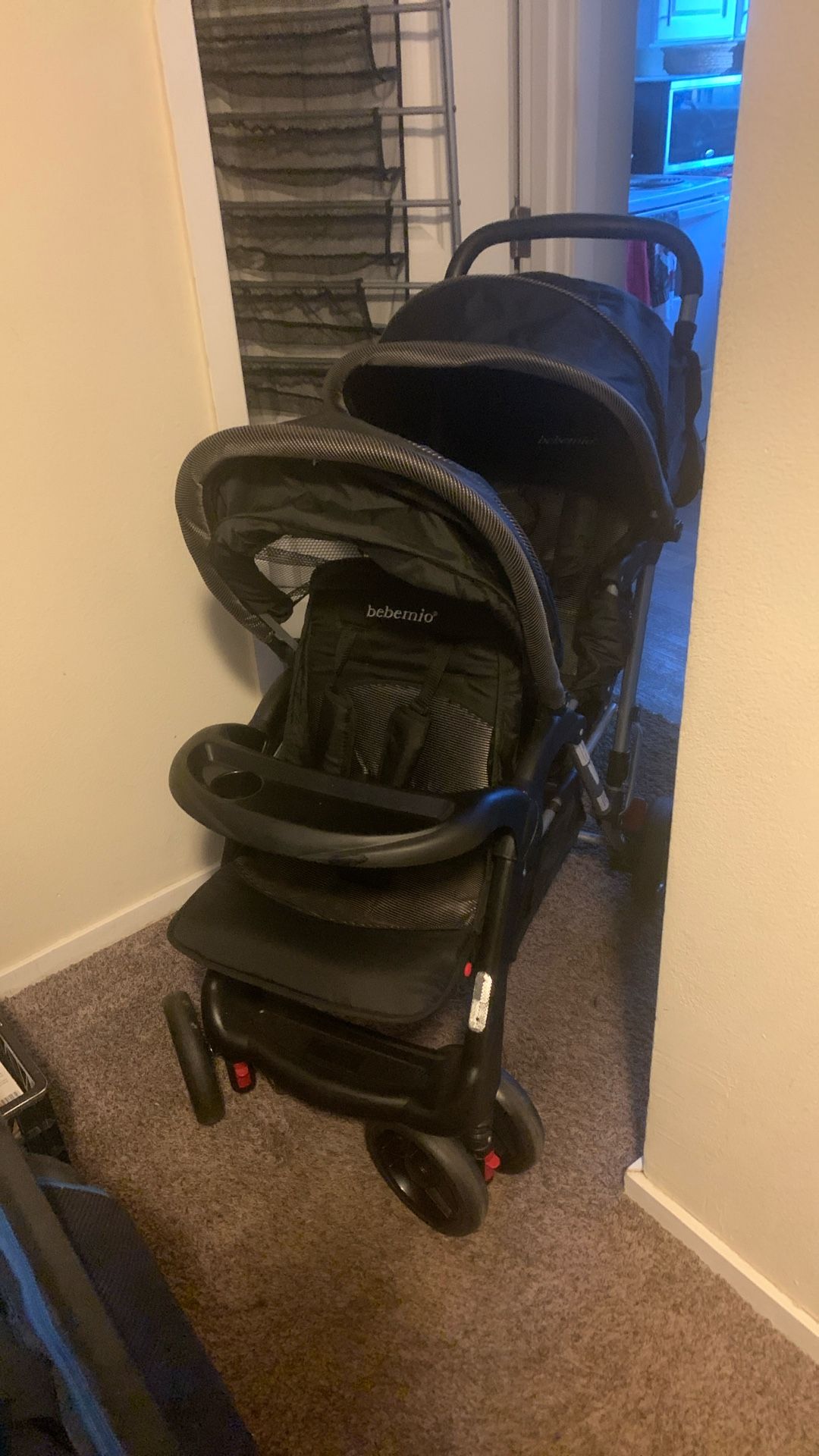 Bebemio two seated stroller