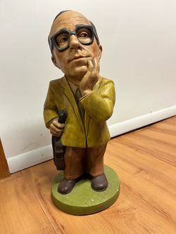 Jack Benny statue Tuscany 1975