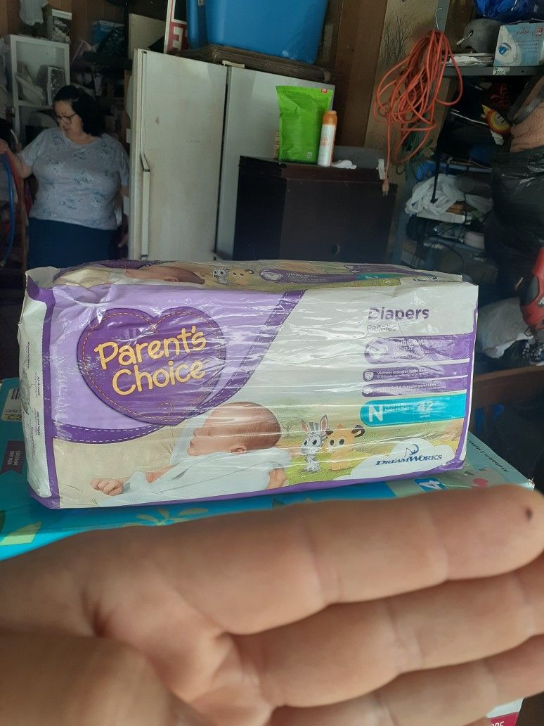Diapers size N