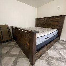 Real Wood Cali King Bed Frame