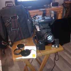 Vintage Rca Vhs Camcorder High Quality Moa Image Sensory Auto Focus Video room Lens W Org Paperwork P l Sales Receipt 