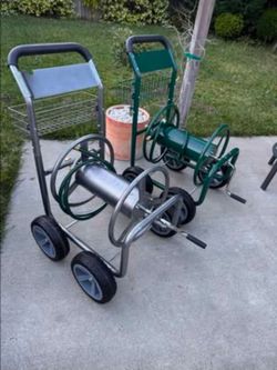 NEW Heavy-duty Garden Hose Reel Cart, 250 feet capacity  " ONLY GREEN COLOR AVAILABLE $79 EACH