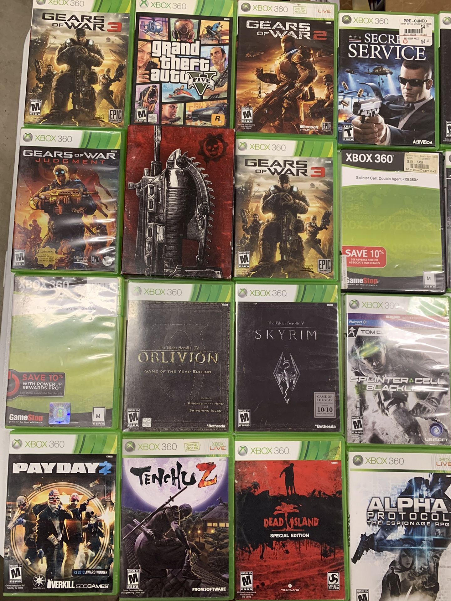 Xbox 360 games