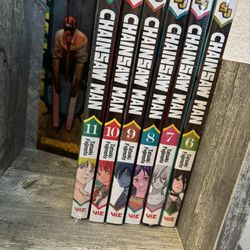Sealed Manga (Chainsaw Man VOL 6-11) (Tokyo Ghoul VOL 8-14)