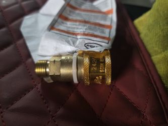 New

3/8 in. Solid Brass Natural Gas Quick Connector Conversion 