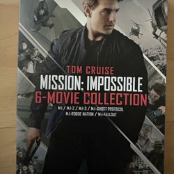 DVD  Movies Mission  impossible 6 Films Collection