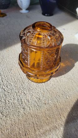 Indiana glass Stars and Bars