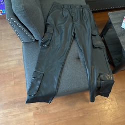 Men Leather Pants 