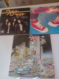 Foghat vinyl Album's