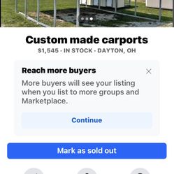 Custom made carports