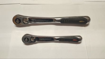 Slim Head 1/4" And 3/8" Drive Ratchet 