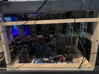 390 MHs Mining rig 2021 !! Eth And All coins !!