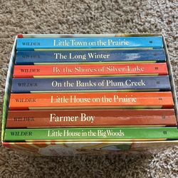 The Little House Series 8 Book Box Set