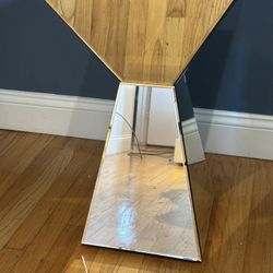 MIRROR SIDE TABLE