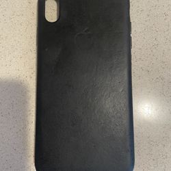 IPhone X s Max Leather Apple Case