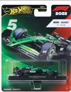 Hot Wheels Premium F1 Kick Sauber 2025
