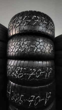 Used Tires  4+P285/70/17💯💯 location➡️ 923 Folsom Ave, Salt Lake City, UT 84104