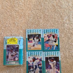 ken griffey jr 1993 upper deck Metal Collector Set 5 