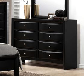 Brand new black or grey dresser (59" x 17" x 41"H)