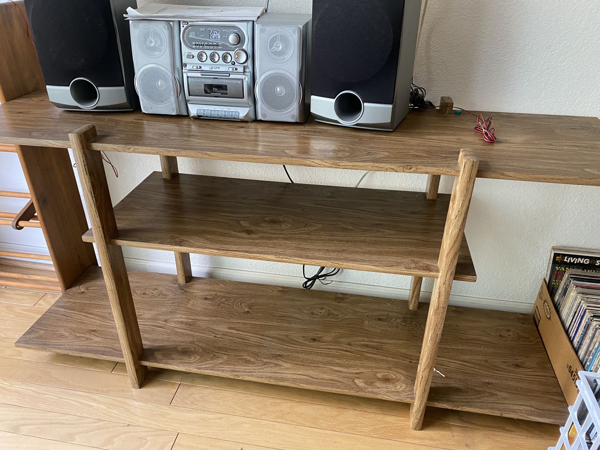 Oak Shelving 