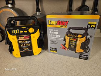 NEW EverStart jump starter/air compressor