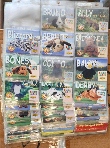 Beanie Baby Cards