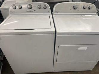 Used Whirlpool Washer And Gas Dryer Top Load