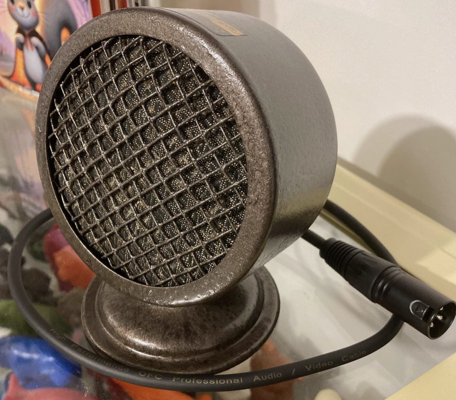 Customized Vintage Philco Desktop Intercom Dynamic Microphone Works Please Read!