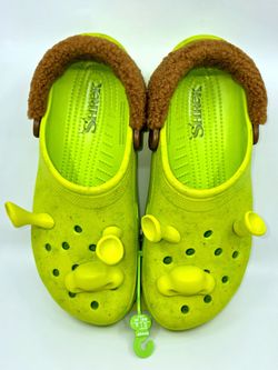 Crocs SHREK Classic Clog Lime Punch Men Size 14 209373-3TX DreamWorks 2023