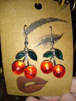 Cherry Earrings