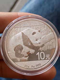 2016 30 gram silver chines panda