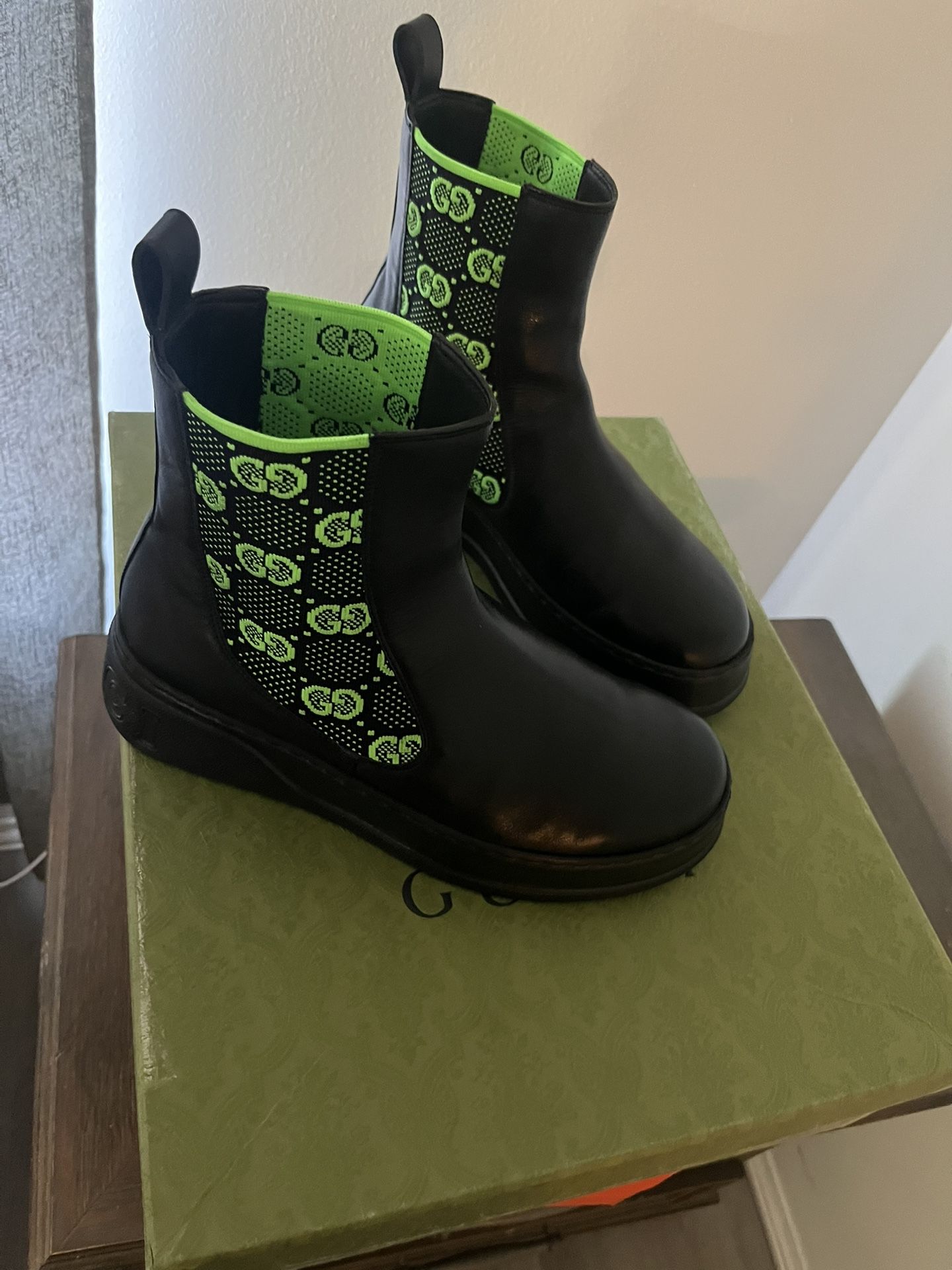 Gucci Slip On Boots
