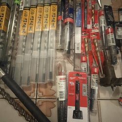 Milwaukee / Dewalt / Bosch Bits / Augers / Metal Bits 