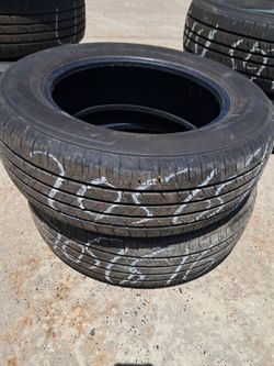2 BLACKHAWK 205 65 16 TIRES GREAT SHAPE