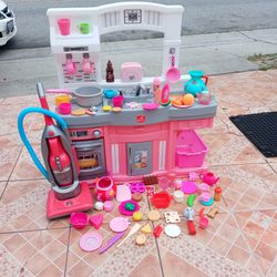 Kids Kitchen Include Everything Toys