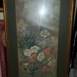 TALL ORIENTAL PAINTING