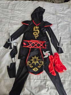 Kids Ninja Halloween Costume with Accessories