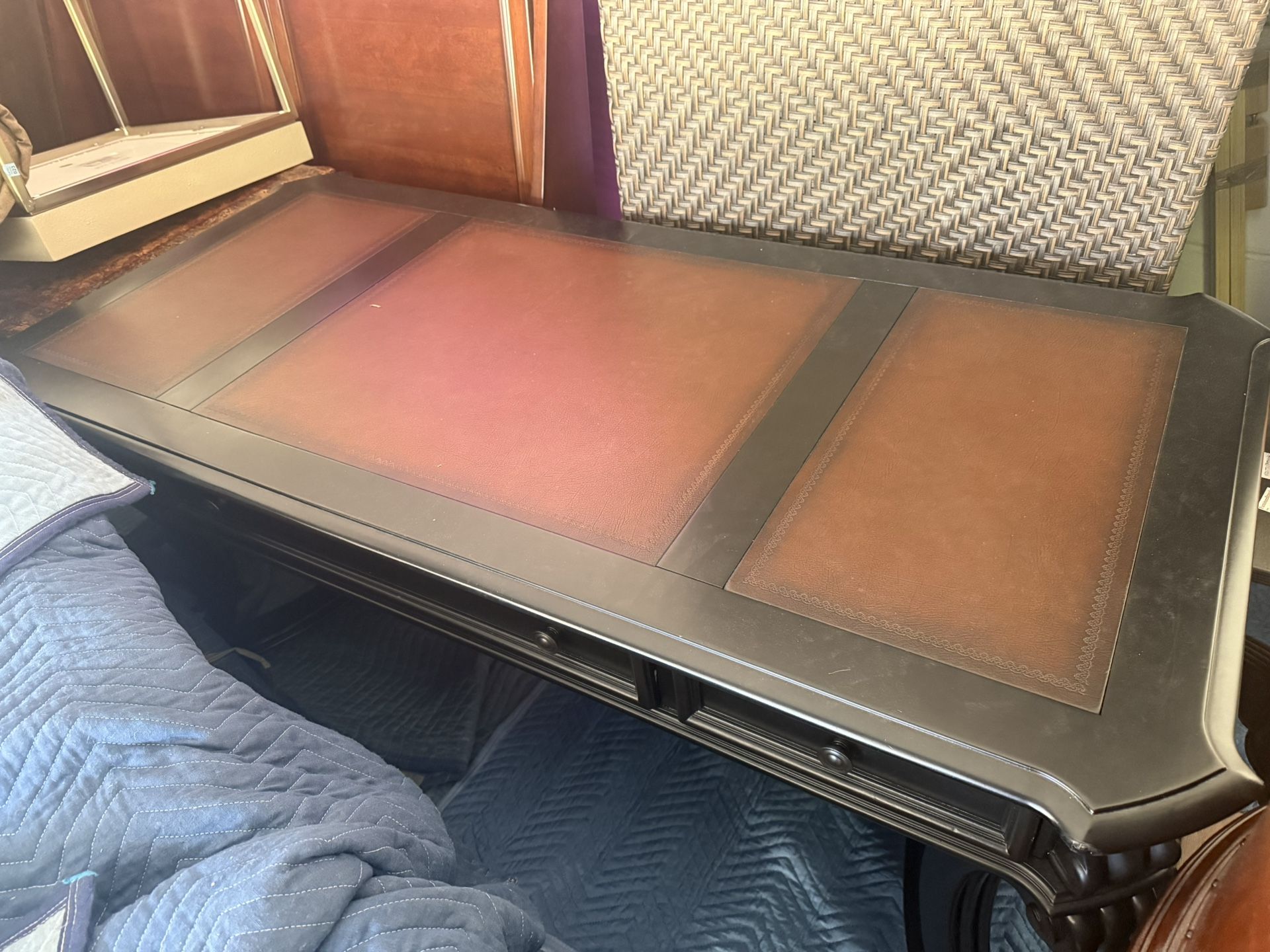 High End Maple Wood Office Desk 