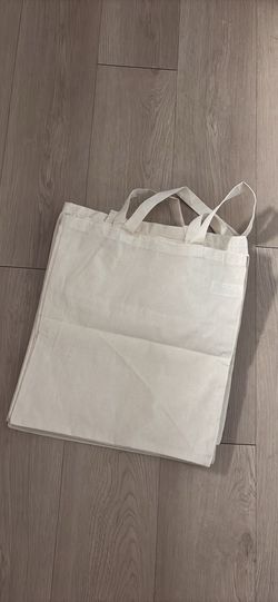 Blank Canvas Tote Bags (9ct)