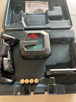 Bosch laser green