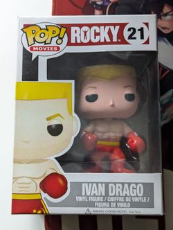Funko Pop Rocky IV Movie Ivan Drago #21 Figure