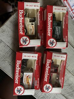 Mini Retro Budweiser Trucks