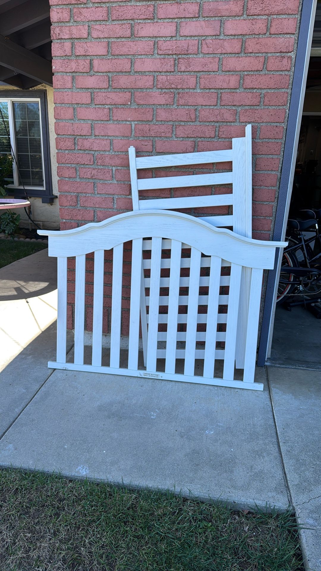 Free- Full Size Bed Head & Foot Board