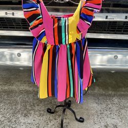 Lovely Colorful Toddler Girl Dress (brand new)