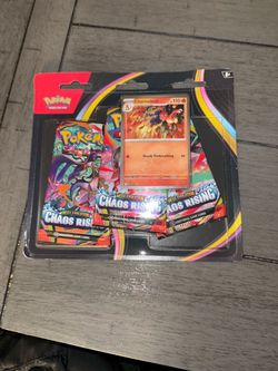 Pokemon Chaos Rising 3 Pack Blister