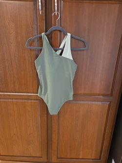 Lululemon Body Suit - 2 Tone Green - Size 4