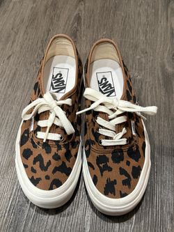 Vans Leopard Print Shoes – Women’s Size 7.5
